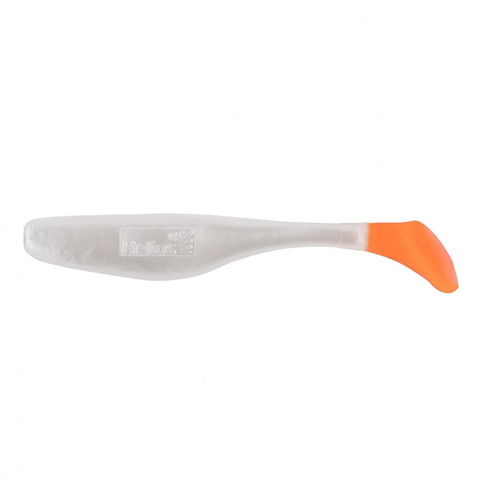 Виброхвост Helios Vigor 3,75"/9.5 см, цвет Pearl & Orange 7 шт HS-6-019 , 